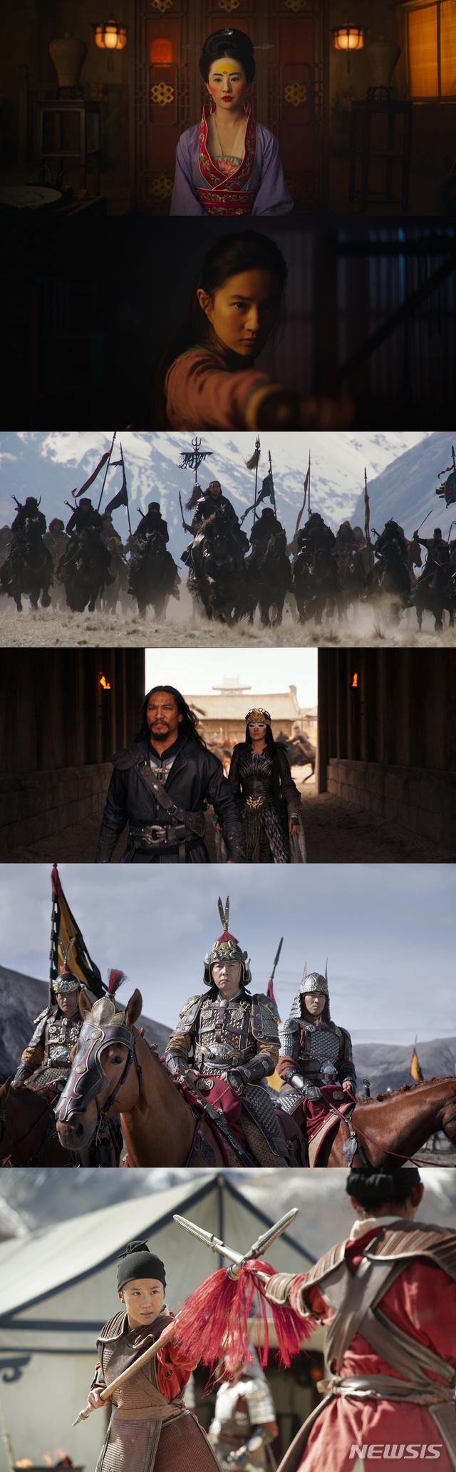 [서울=뉴시스]영화 '뮬란'의 스틸. (사진=월트디즈니컴퍼니 코리아 제공) 2020.08.26 photo@newsis.com