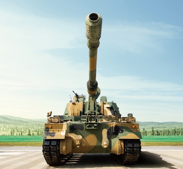 [서울=뉴시스] K-9 자주포. 2020.08.31. (사진=한화디펜스 제공) 