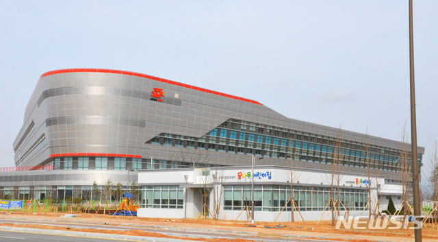 [나주=뉴시스]이창우 기자 =&nbsp; 나주혁신도시에 들어선&nbsp; 우정사업정보센터 전경. (사진=뉴시스DB)&nbsp; lcw@newsis.com