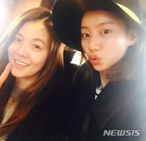 [서울=뉴시스] 배우 김성은, 박수진. (사진 = 김성은 인스타그램) photo@newsis.com
