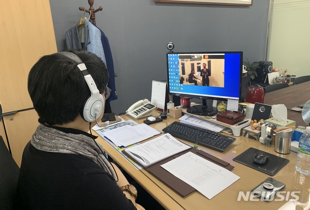 DIOA 트레이닝 진행 장면