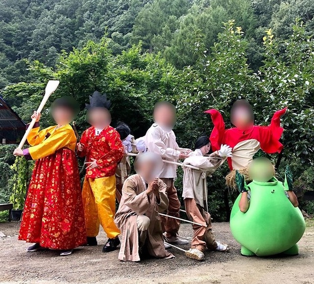 [서울=뉴시스] tvN 예능물 '신서유기8' (사진 = SNS) 2020.09.14. photo@newsis.com