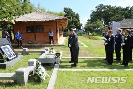 ㈔심훈 선생기념사업회가 2019년 개최한 제84주기 심훈 추모제.