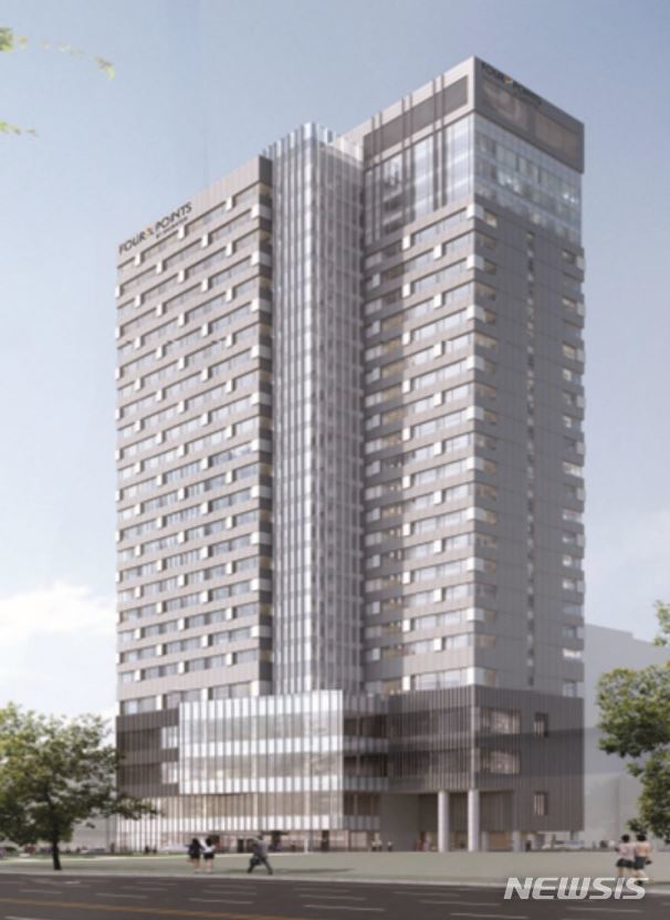 [서울=뉴시스]그래비티 서울 판교 오토그래프 컬렉션 조감도