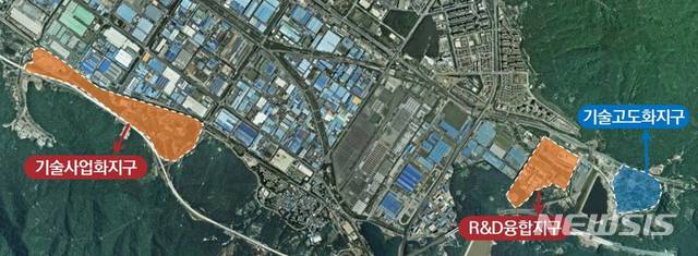 [창원=뉴시스] 강경국 기자 = 경남 창원 강소연구개발특구 구역도. (사진=창원시청 제공). 2020.09.17. photo@newsis.com