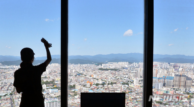 이월드 83타워 전망대