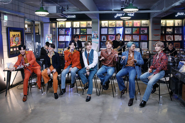 [서울=뉴시스] 방탄소년단_NPR Tiny Desk Concert_단체. 2020.09.22. (사진 = 빅히트 엔터테인먼트 제공) photo@newsis.com