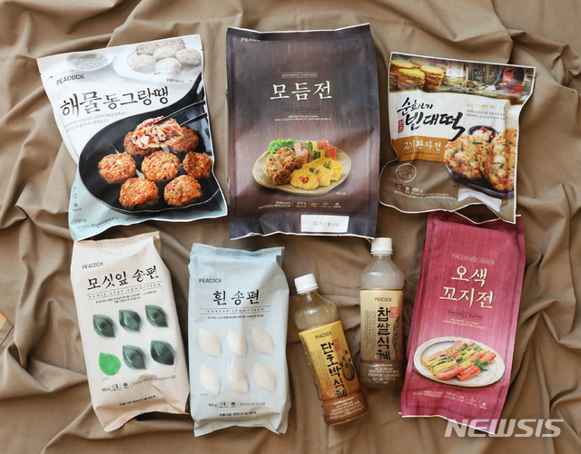 [서울=뉴시스] 피코크 제수용품 이미지. (사진=이마트 제공)