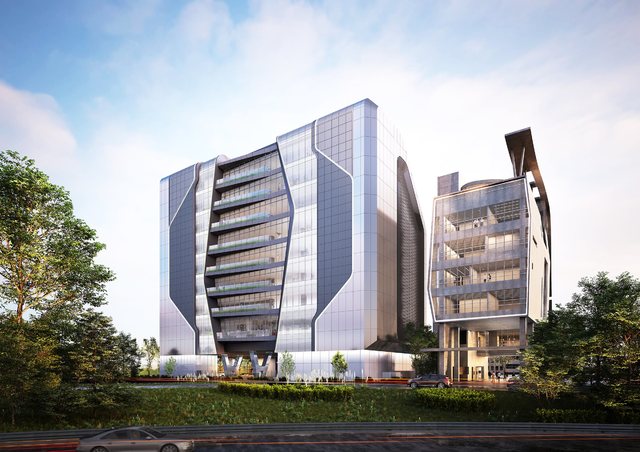 [서울=뉴시스] YG 신사옥. 2020.09.23. (사진 = YG엔터테인먼트 제공) photo@newsis.com 