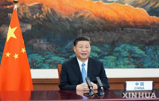 시진핑 "中, 냉전·열전 벌일 뜻 없어"...코로나19 협력 강조