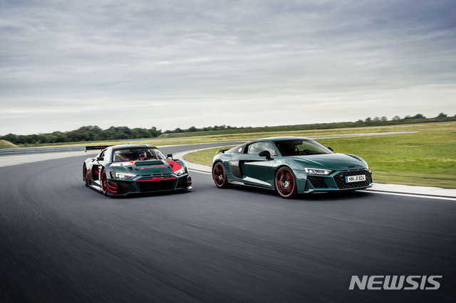 아우디, R8 LMS 레이싱카 '그린헬' 50대 한정판매 