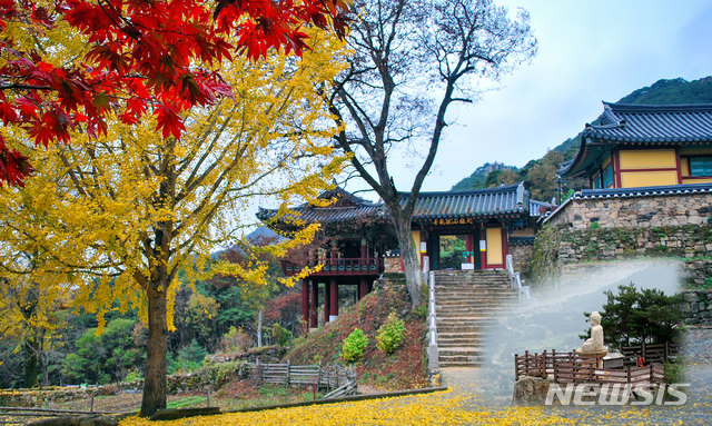 [창원=뉴시스] 경남 창녕군 관룡사.(사진=경남도 제공)