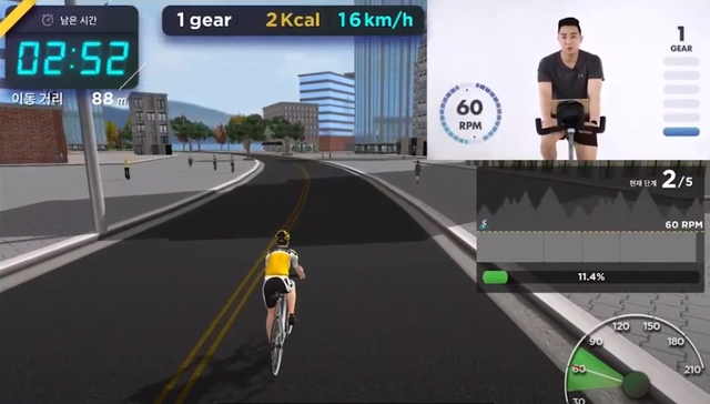 카카오 야나두, 홈트레이닝 시장 진출…'야핏 사이클' 출시