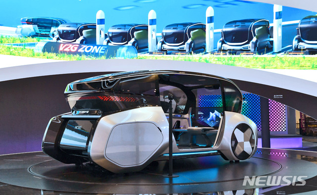 [서울=뉴시스]현대모비스 엠비전S_V2G. 2020.09.29. (사진=현대모비스 제공)