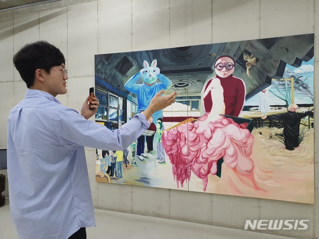 [서울=뉴시스] 2020 미술주간 연계 프로그램 - 사비나미술관 우리끼리 온택트 뮤지엄 (이미지제공 사비나미술관)