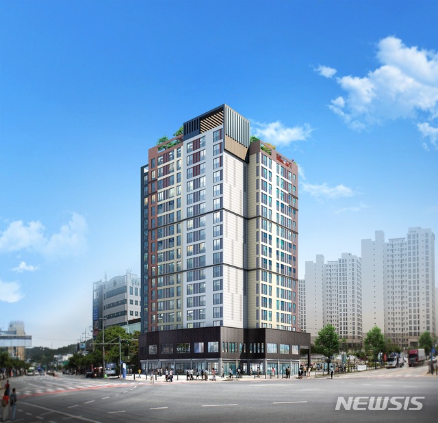 [대전=뉴시스] 대전 신탄진 드림타운조감도. (그림= 뉴시스DB)