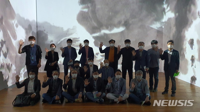  대전 이응노 미술관을 방문한 한밭대 사회맞춤형 산학협력 선도대학 육성사업단