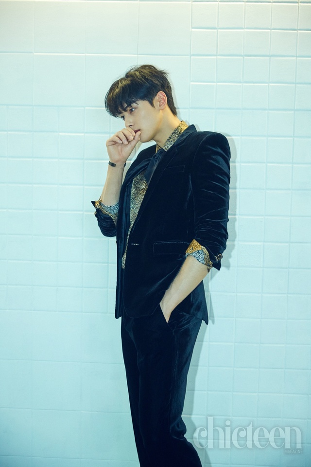 [서울=뉴시스] 중국 패션지 '시크(CHIC)' 커버 모델로 나선 그룹 '아스트로' 멤버 겸 배우 차은우 (사진 = 시크) 2020.10.07. photo@newsis.com