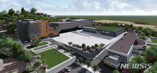  [서울=뉴시스] 경기 화성시 안녕동에 위치한 통합사업장 조감도(자료제공 = 제우스)