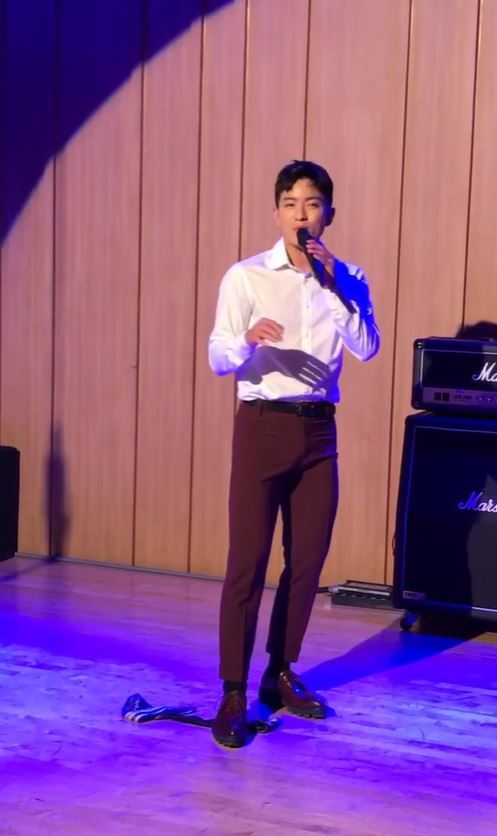 [서울=뉴시스] 가수 나태주가 8일 SBS FM4U '두시탈출 컬투쇼'에 출연했다. (사진 = '두시탈출 컬투쇼' 인스타그램 캡처) 2020.10.08. photo@newsis.com