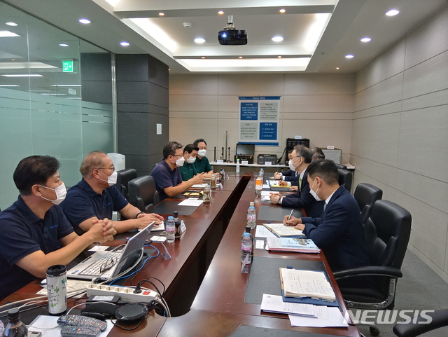 [안양=뉴시스] 박석희 기자 =(주)플렉스시스템 '다파고' 간담회 개최 현장. 