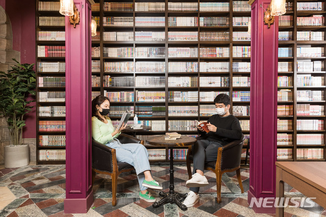 [서울=뉴시스]롯데월드 어드벤처 매직아일랜드의 '카툰캐슬' 