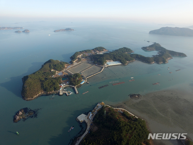 [완도=뉴시스] 전남 완도 비견도. photo@newsis.com 