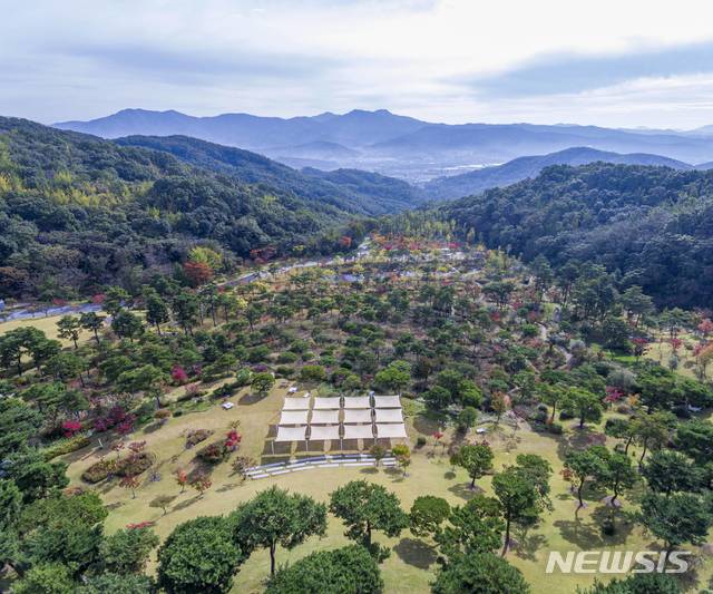 [용인=뉴시스]용인 에버랜드 포레스터 캠프 일대 전경