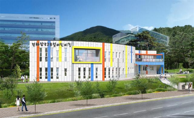 전남도교육청 직장 어린이집 조감도. 