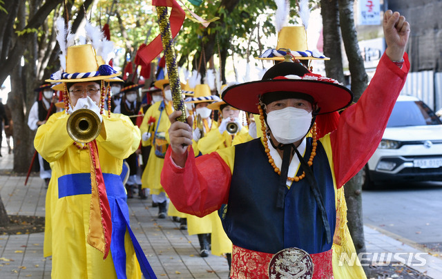 [대구=뉴시스] ‘경상감영 풍속재연행사’. 뉴시스DB. 2025.10.16. photo@newsis.com
