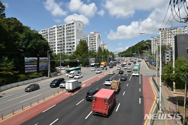 [김포=뉴시스] 정일형 기자=김포 고촌읍 시가지. (사진은 김포시 제공)