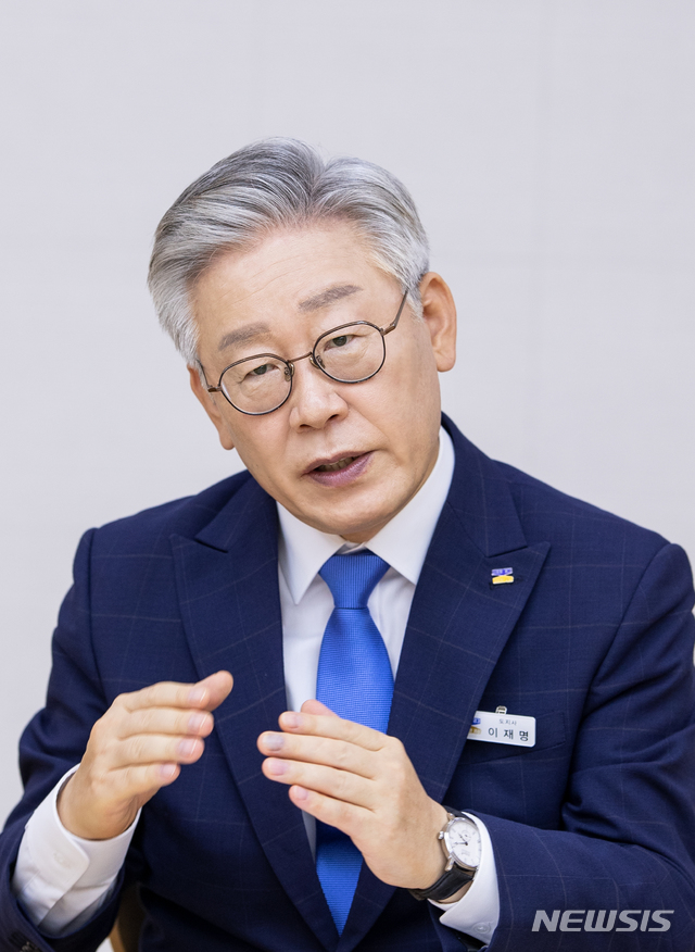[수원=뉴시스] 이재명 경기도지사. (사진=경기도 제공) 