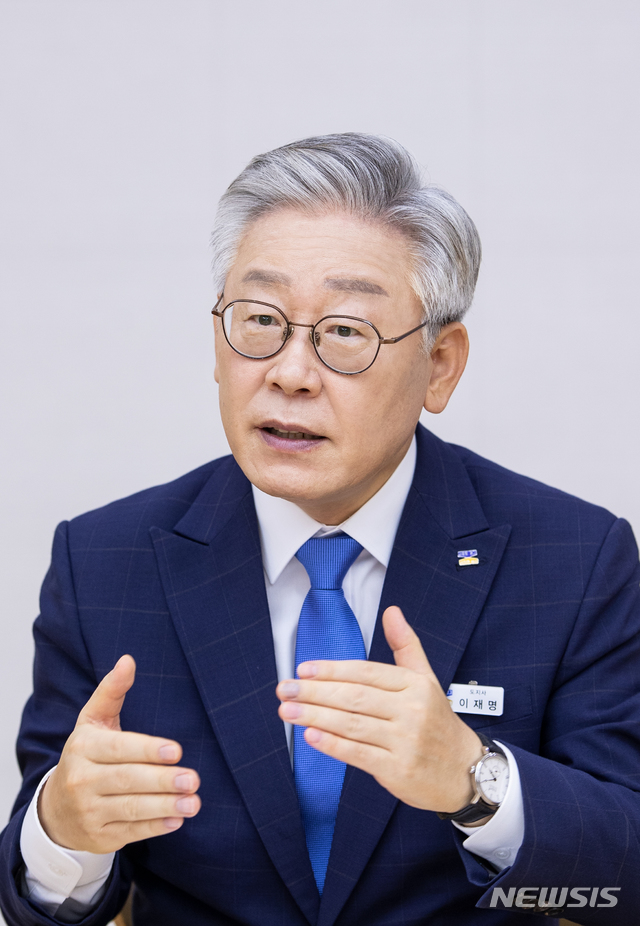 [수원=뉴시스] 이재명 경기도지사. (사진=경기도 제공)