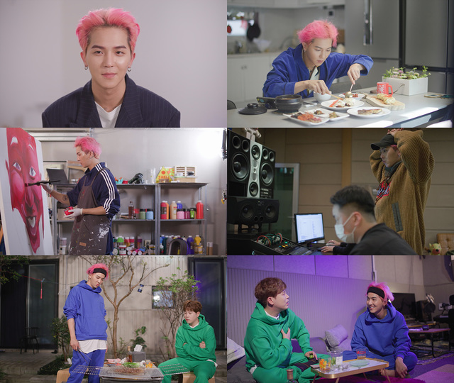 [서울=뉴시스] 31일 방송되는 tvN 예능물 '온앤오프'에 출연하는 송민호 (사진 = tvN) photo@newsis.com