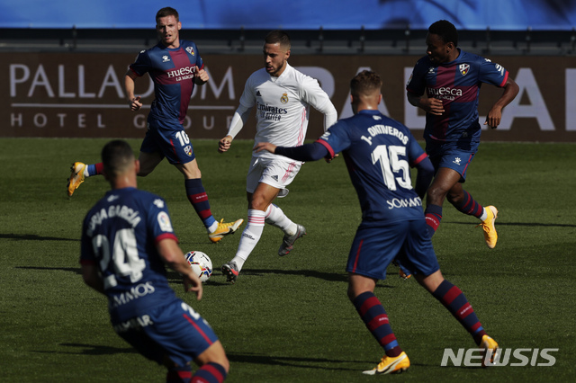 레알 마드리드 아자르·카세미루 코로나19 확진 판정