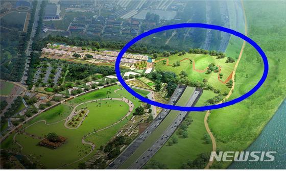[서울=뉴시스] 암사초록길 조감도. (사진=서울시 제공) 2020.11.01. photo@newsis.com 