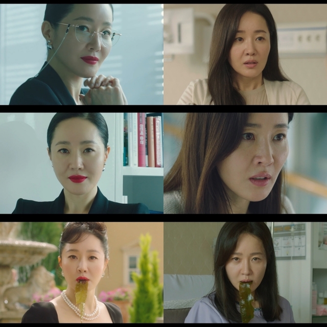 [서울=뉴시스] 2일 첫 방송된 tvN 월화극 '산후조리원'에 출연한 배우 엄지원 (사진 = tvN) 2020.11.03. photo@newsis.com