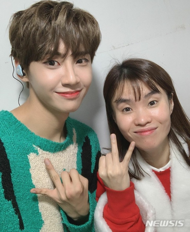 [서울=뉴시스] 가수 이진혁, 고(故) 박지선. (사진 = 이진혁 인스타그램) photo@newsis.com