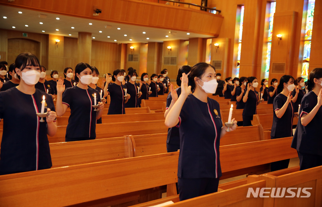 대전과학기술대 간호학부 '제80회 나이팅게일 선서식'