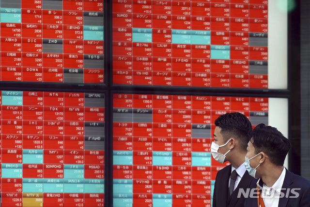 IMF 세계성장률 전망 상향에 日증시 상승…닛케이지수 0.16%↑