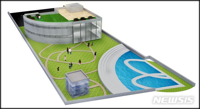 [진주=뉴시스] 진주실크박물관 조감도.