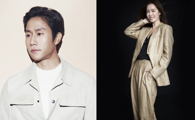 [서울=뉴시스] 배우 정우·김유미 부부. (사진 = 각 소속사 홈페이지 캡처) photo@newsis.com