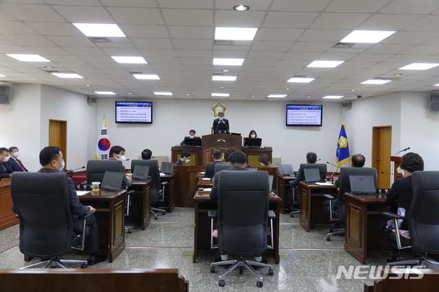 [산청=뉴시스] 산청군의회.