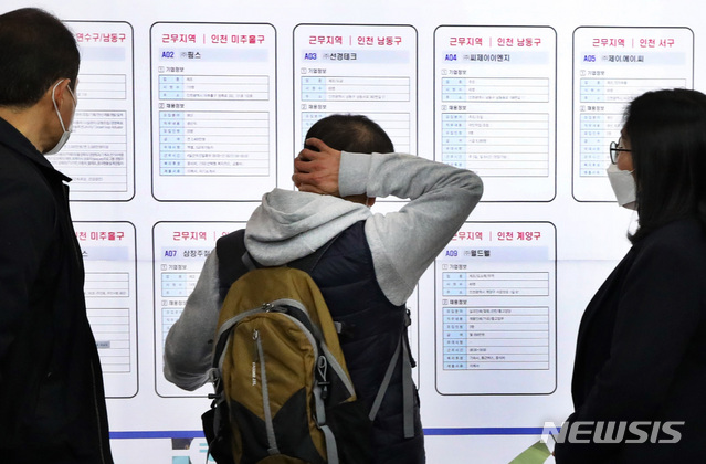 [인천=뉴시스] 이종철 기자 = '2020 인천 뿌리산업 온라인, 오프라인 채용박람회'. 2020.11.11. jc4321@newsis.com