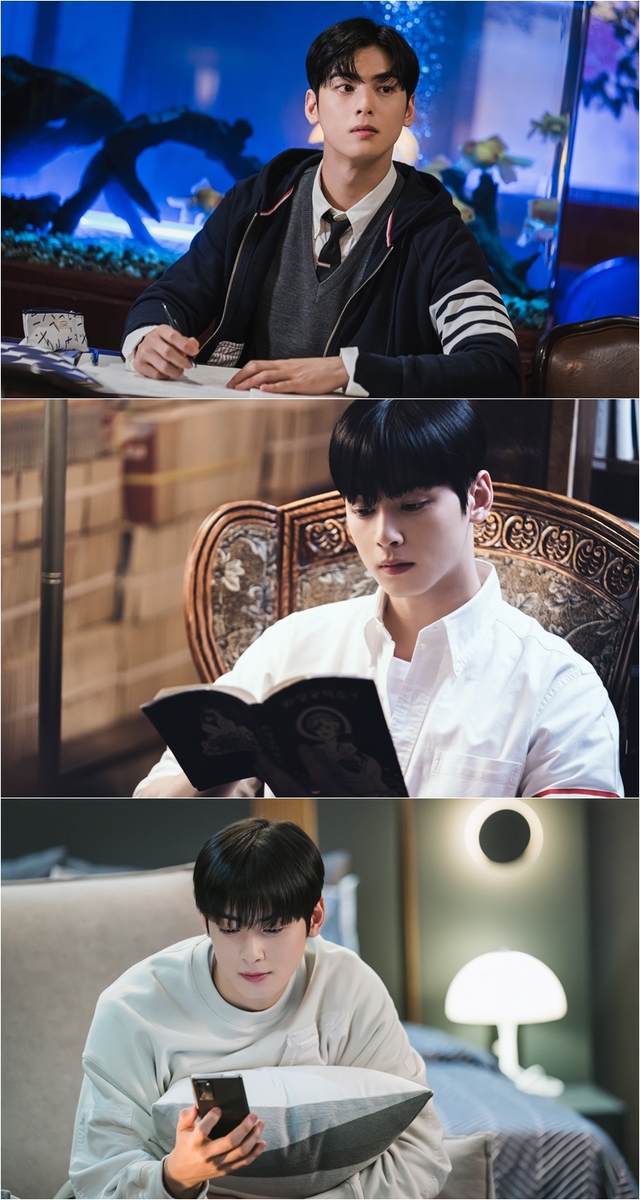[서울=뉴시스] tvN 새 수목극 '여신강림'에 출연하는 차은우 (사진 = tvN) 2020.11.12. photo@newsis.com