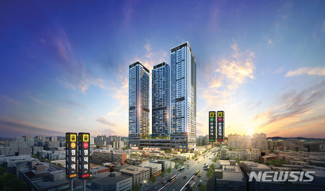 해링턴 플레이스 반월당2차 조감도