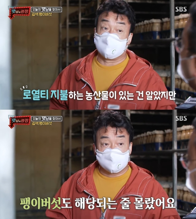 [서울=뉴시스] SBS TV 예능물 '맛남의 광장' (사진 = SBS) 2020.11.13. photo@newsis.com