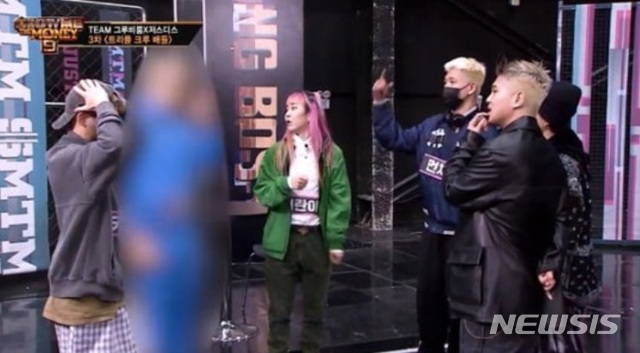 [서울=뉴시스] 엠넷 '쇼미더머니9' 방송 캡처. 2020.11.14 photo@newsis.com