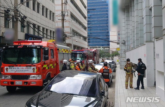 하론가스 소화설비 오작동으로 가스유출…인명피해 없어