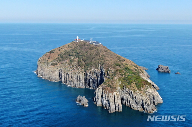 격렬비열도 항공사진(태안군 제공).